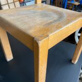 Children's chair vintage school wood