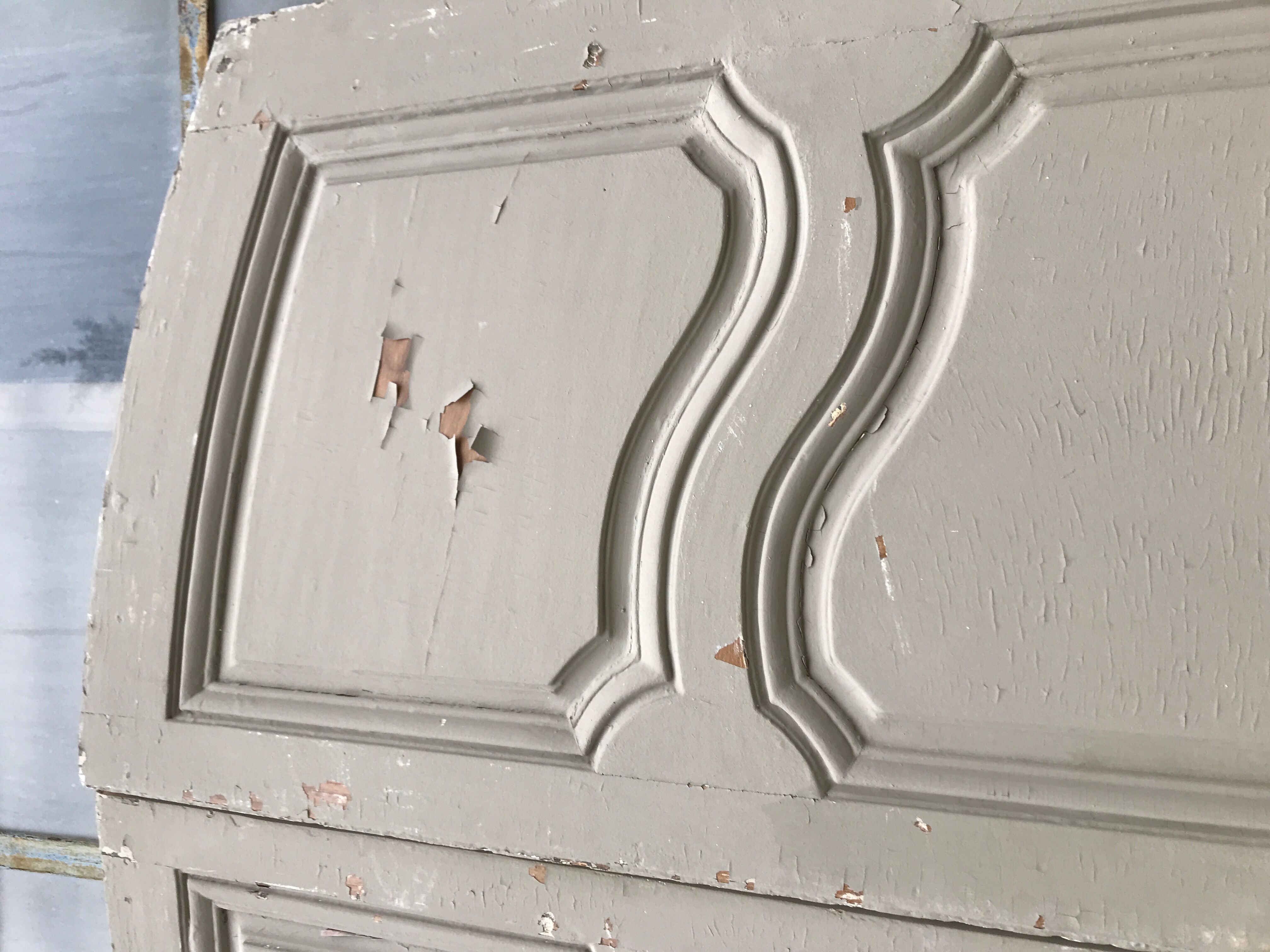 Porte 2 vantaux XVIII° Louis XV