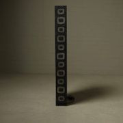 Large Italian brutalist floor lamp 1970s