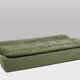 Airborne. Green velvet sofa bed. 1970s.