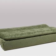 Airborne. Green velvet sofa bed. 1970s.