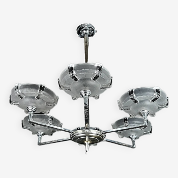 Ezan art deco chandelier