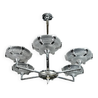 Ezan art deco chandelier