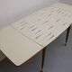 1950s extendible coffeetable in formica