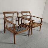 Pair of vintage Scandinavian armchairs