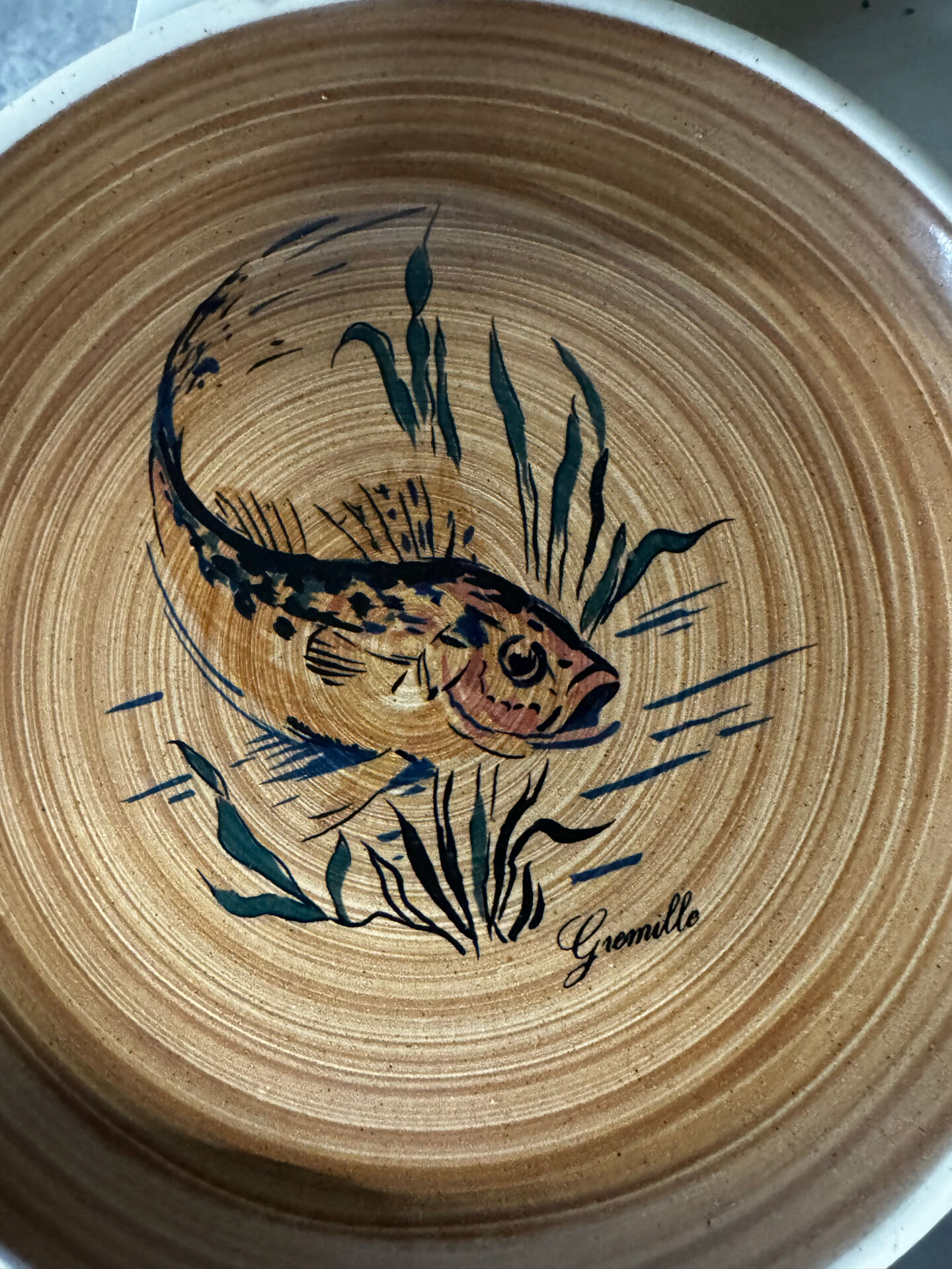 4 assiettes Sarreguemines