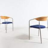 Set of 4 Henrik Tengler chairs 'Chairman' by Hansen & Sorensen Denmark