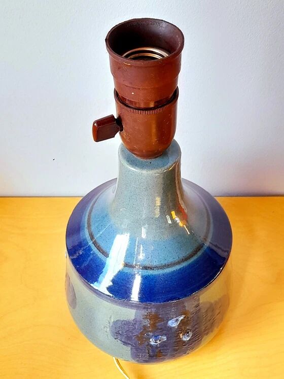 Ceramic Lamp Denmark 1960