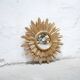 Vintage witch's eye sun mirror 53cm x 53cm