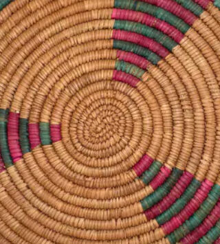 Corbeille africaine pour déco murale