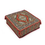 Red anatolian floor table