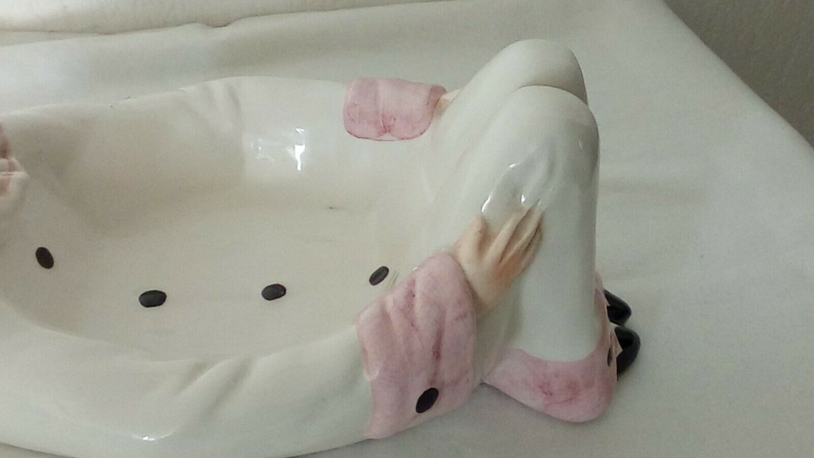 Empty faience pocket pierrot creation ultra violet paris