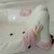 Empty faience pocket pierrot creation ultra violet paris