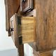 Stipo Monetiere, Piedmont 17th century cabinet with 8 drawers, in walnut, Italy
