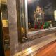 Mirror Belgo Chrom XXL, brass, tin, chrome and bronze mirror 130x130cm