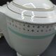 Tea set stars and mint green in semi-porcelain