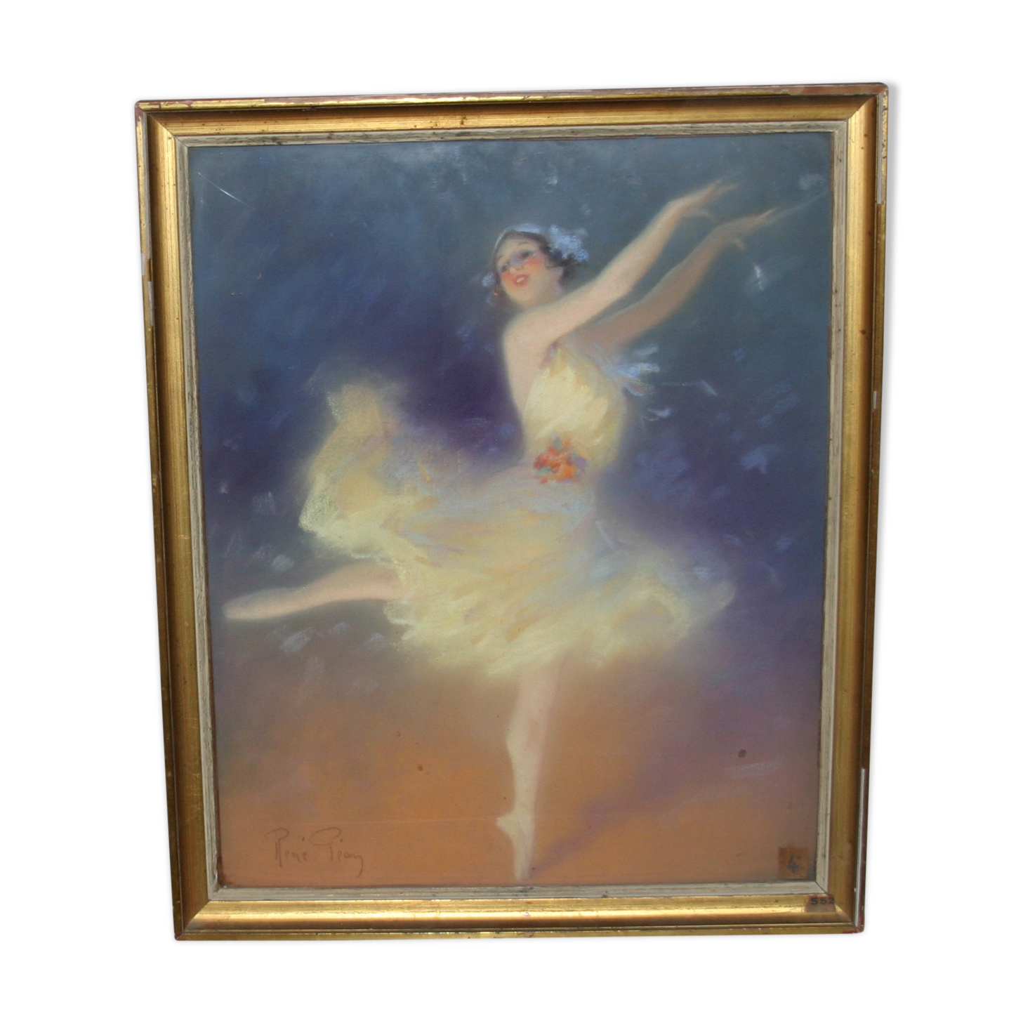 Tableau la danseuse René Péan