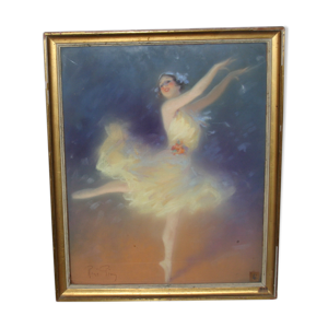 Tableau la danseuse René Péan