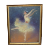 Tableau la danseuse René Péan