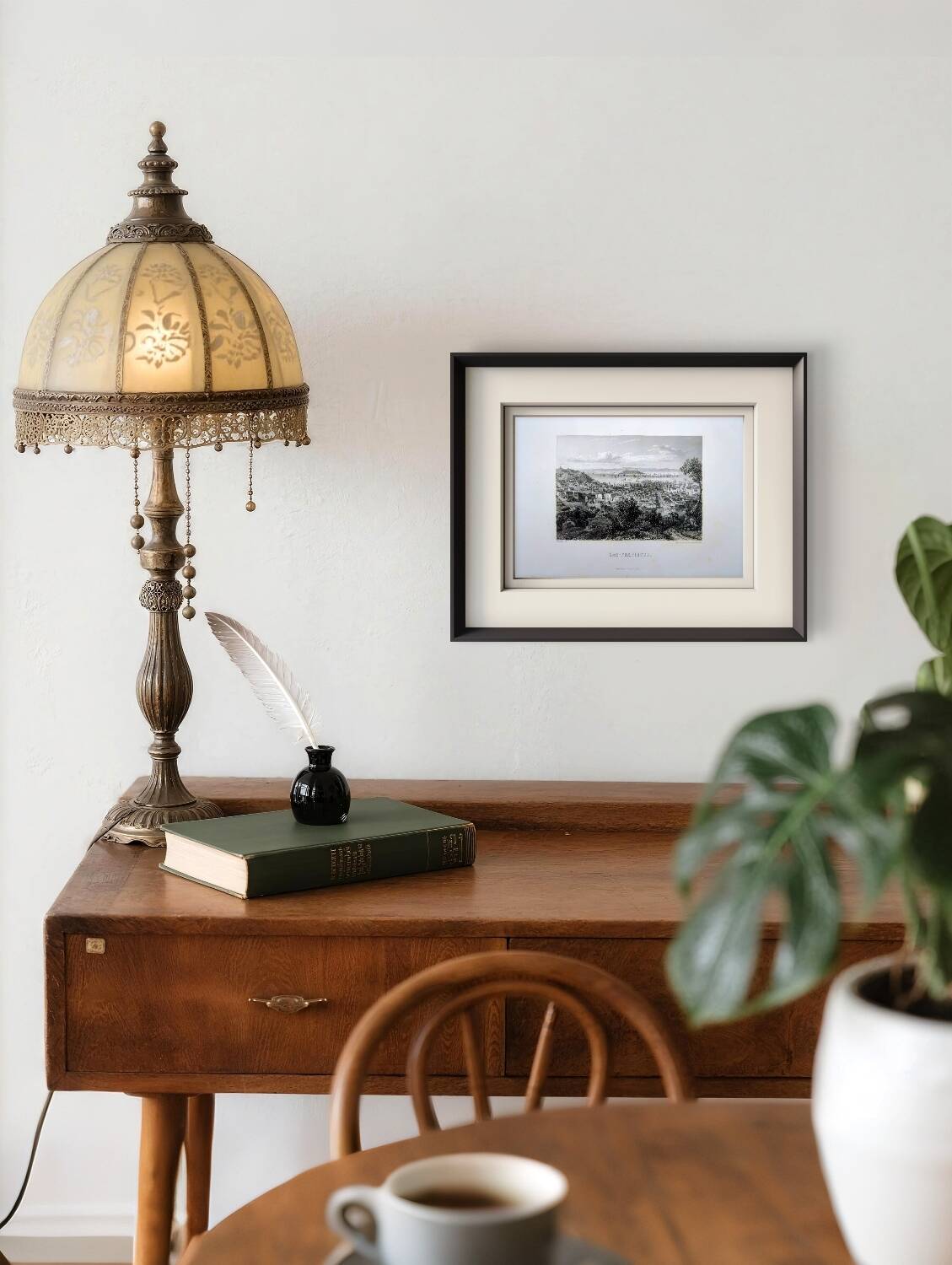 San Francisco, USA, Vintage engraving, 1856. Original.