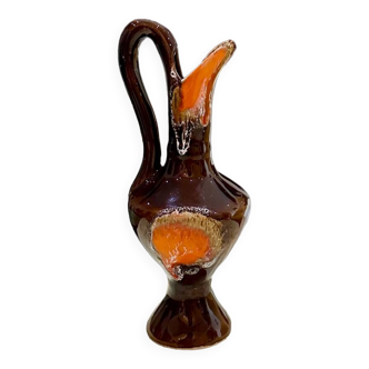 Pitcher vase vallauris in ceramic