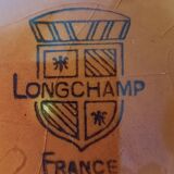 Assiette en barbotine Longchamp