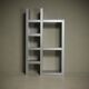Architectural aluminium wall unit by Isabelle Leijn 1990s