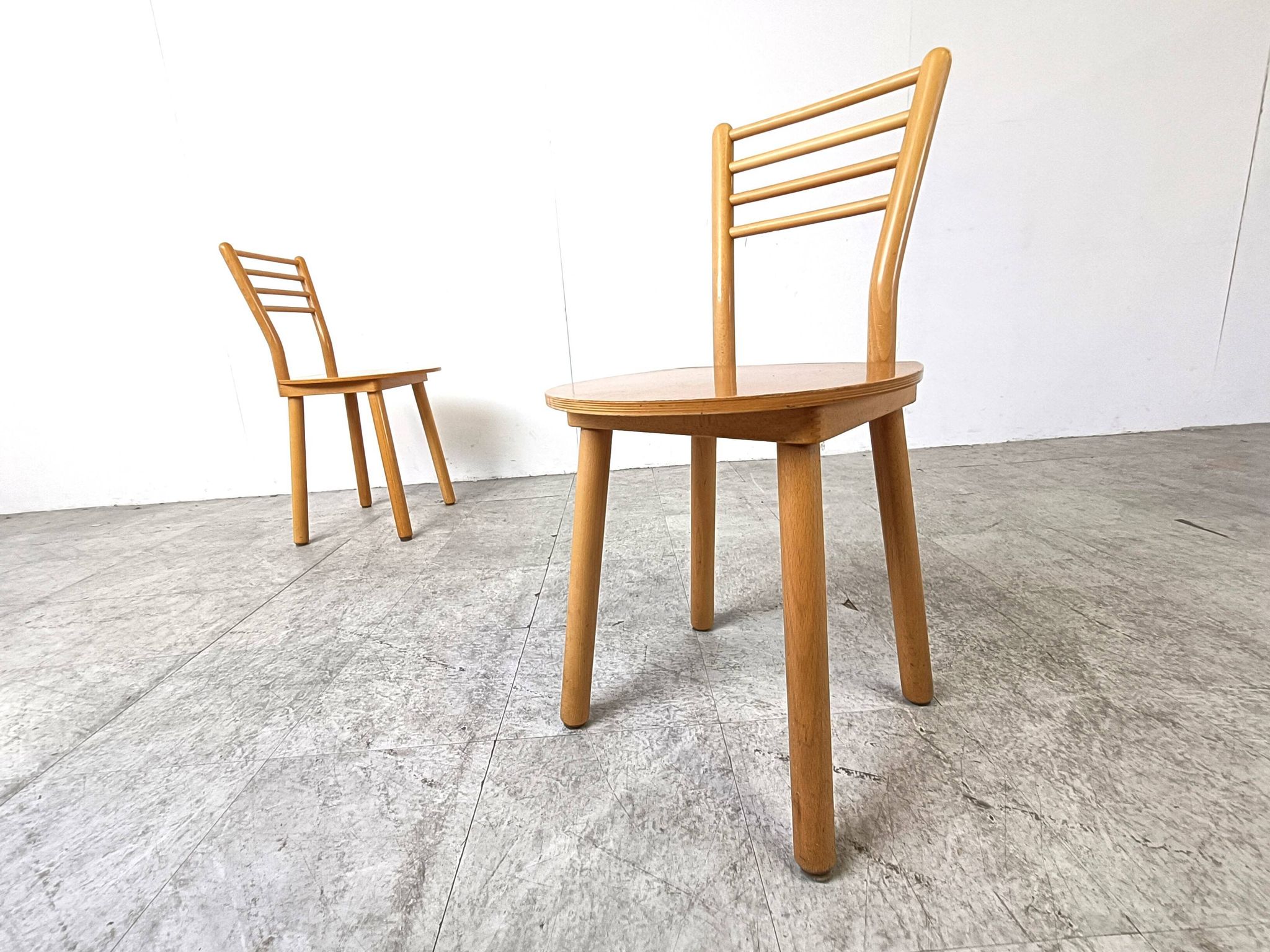 Chaises de salle à manger vintage scandinaves, 1970