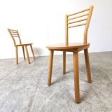 Chaises de salle à manger vintage scandinaves, 1970