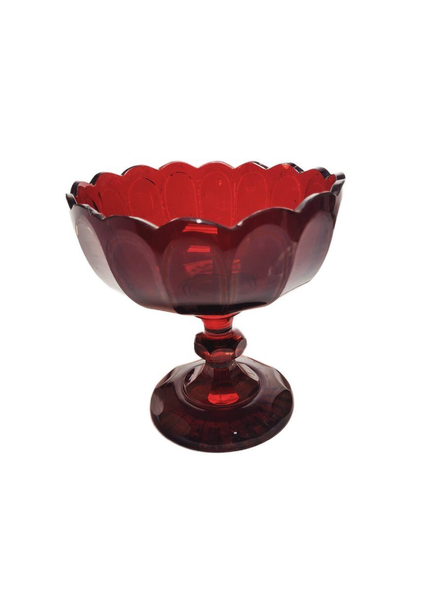 Biedermeier fruit bowl on stand, Austria, 1850s