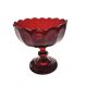 Biedermeier fruit bowl on stand, Austria, 1850s