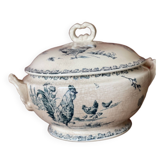 Gien porcelain tureen