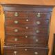 tallboy dit chest on chest en acajou -18° siècle