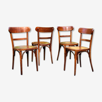 4 chaises bistrot horgen-glaris suisse années 30