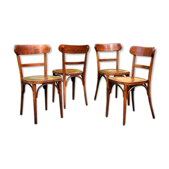 4 chairs bistro horgen-glarus Swiss 30s