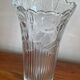Cast glass vase Borgonovo Italy pink decoration