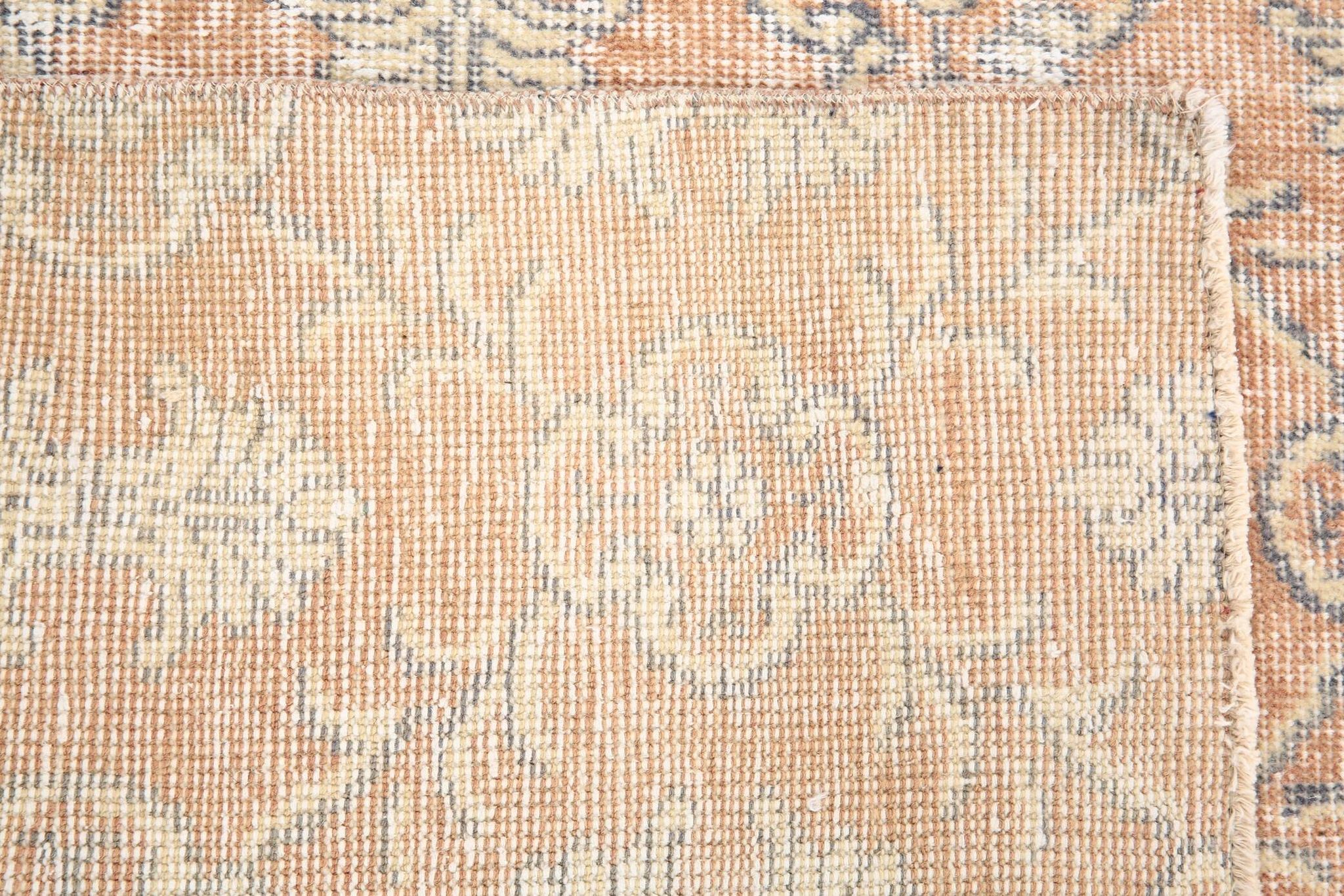 7x11 Muted Orange Classic Vintage Rug, 217x336Cm