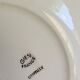 Seven vintage plates in fine earthenware from Gien service Gentilly