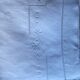 Antique linen sheet embroidered by hand and monogram t t 226 x 324