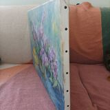 Pretty bouquet of flowers signed a.humblot