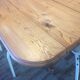 Table with solid wood flaps