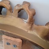 Old wall frame for photo or mirror