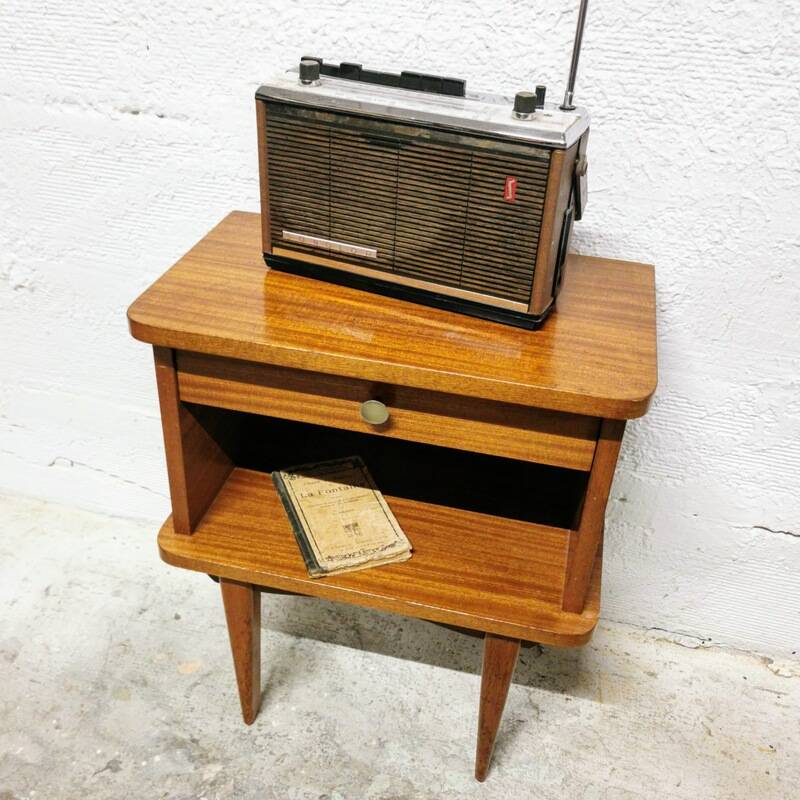 Vintage 60s bedside table