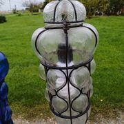 Pair of Blown Glass Suspensions