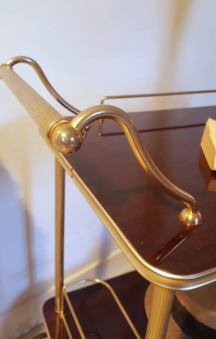 Vintage 1960s rolling dessert