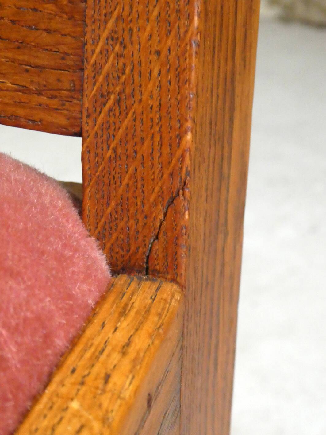Oak chair of the Amsterdam School, 1930