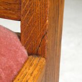 Oak chair of the Amsterdam School, 1930