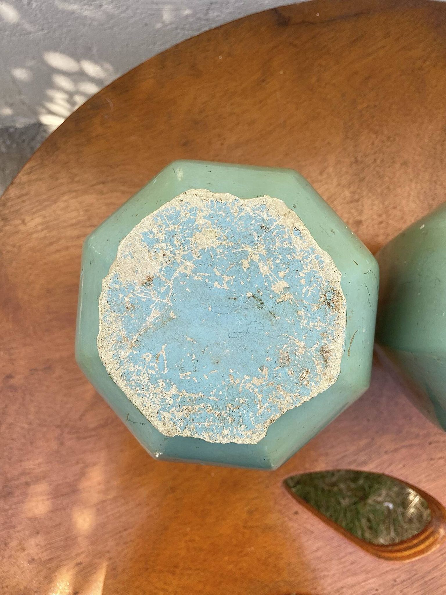 Pair of Art Deco ceramic vases from around 1930.