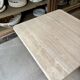 Coffee table, square side table in travertine 60 x 60 cm.