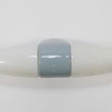 Double Bauhaus Wall Light Grey Wilhelm Wagenfeld by Linder Germany, 1950